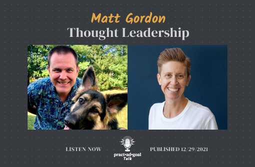 Thought Leadership with matt gordon podcast episode graphic