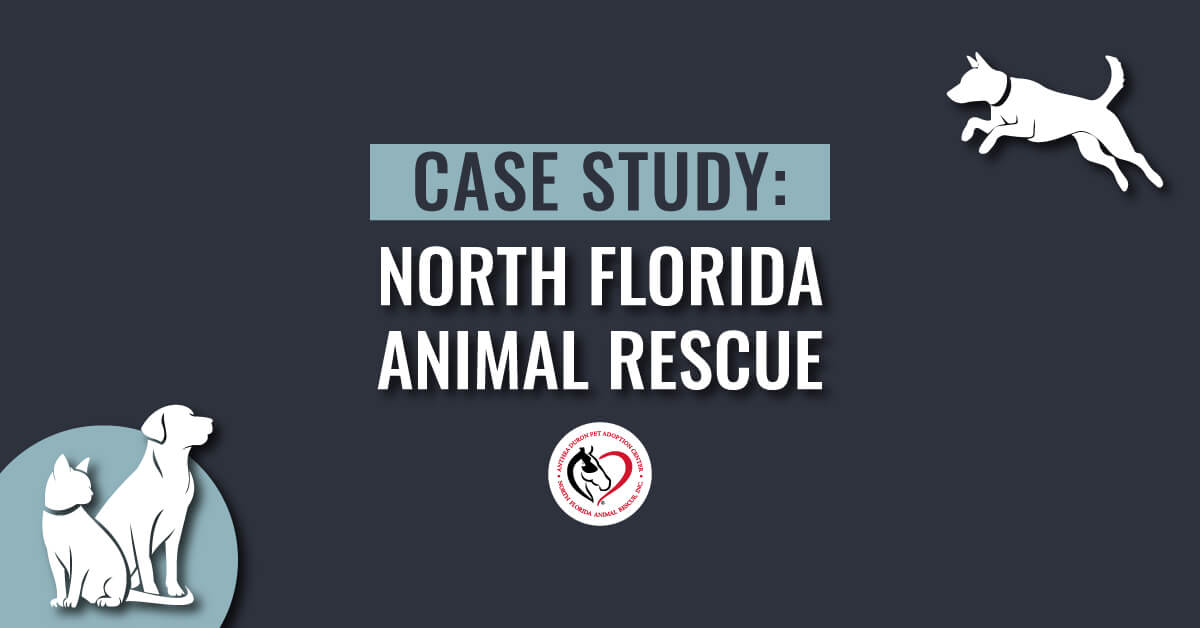 graphic that reads north florida animal rescue